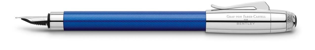 Graf-von-Faber-Castell - Füllfederhalter Bentley Sequin Blue F