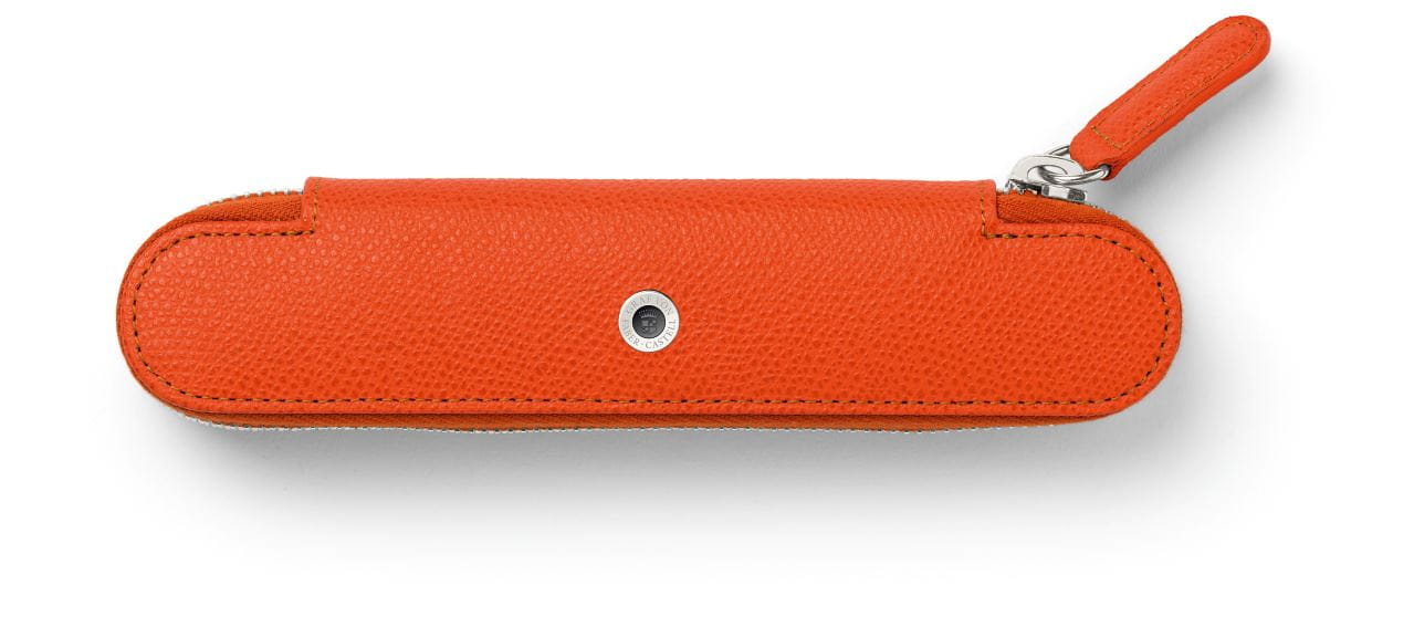 Graf-von-Faber-Castell - Reißverschluss-Etui Epsom für 1 Schreibgerät, Burned Orange