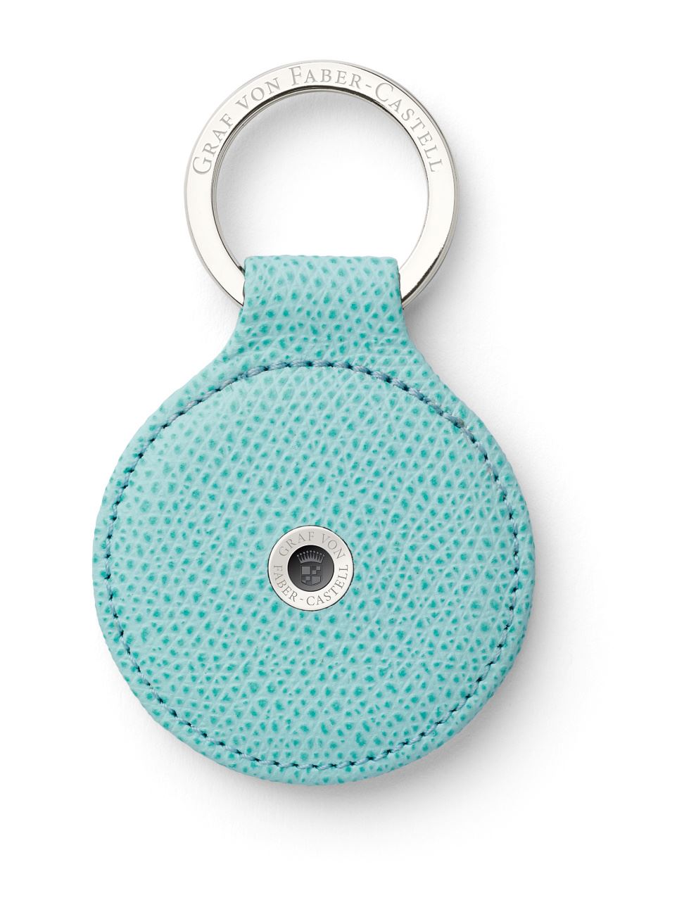 Graf-von-Faber-Castell - Schlüsselanhänger Epsom rund, Turquoise