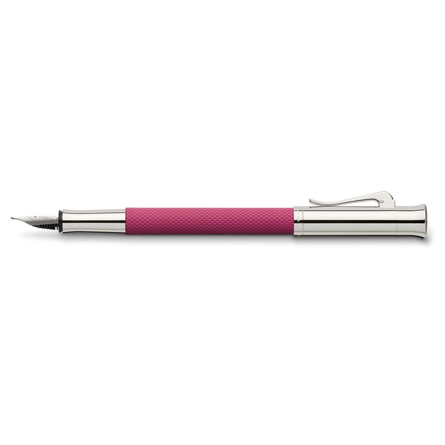 Graf-von-Faber-Castell - Füllfederhalter Guilloche Electric Pink F