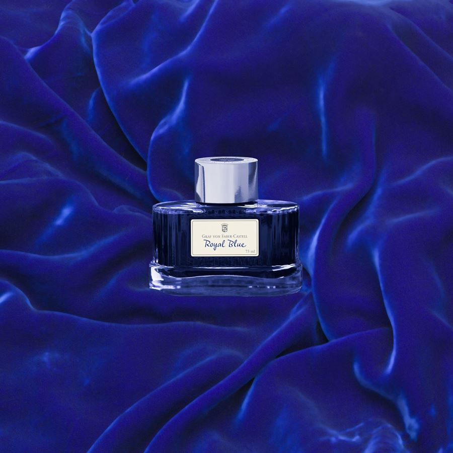 Graf-von-Faber-Castell - Tintenglas Royal Blue, 75ml