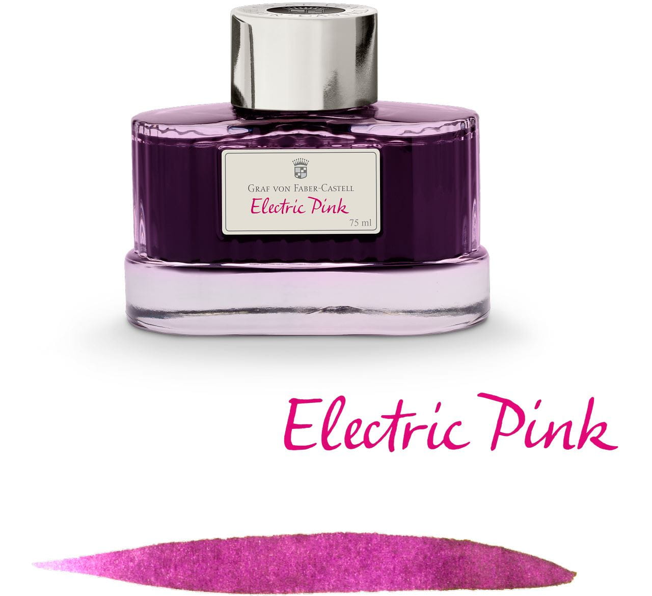Graf-von-Faber-Castell - Tintenglas Electric Pink, 75ml