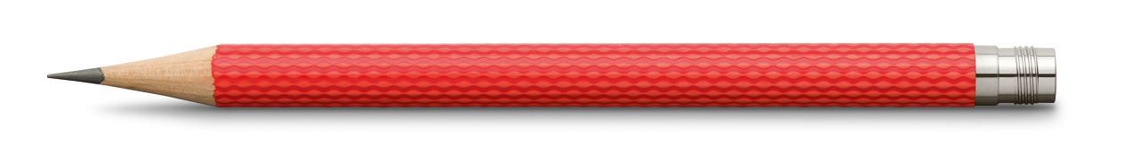 Graf-von-Faber-Castell - 3 Ersatzbleistifte  Perfekter Bleistift, India Red