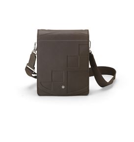 Graf-von-Faber-Castell - Messenger Bag Cashmere klein, Dunkelbraun