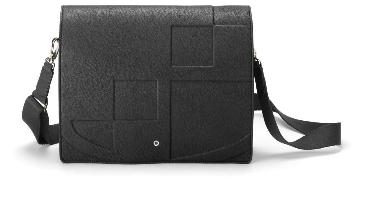 Graf-von-Faber-Castell - Messenger Bag Cashmere, quer, Schwarz