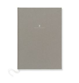 Graf-von-Faber-Castell - Buch mit Leineneinband A4 Stone Grey