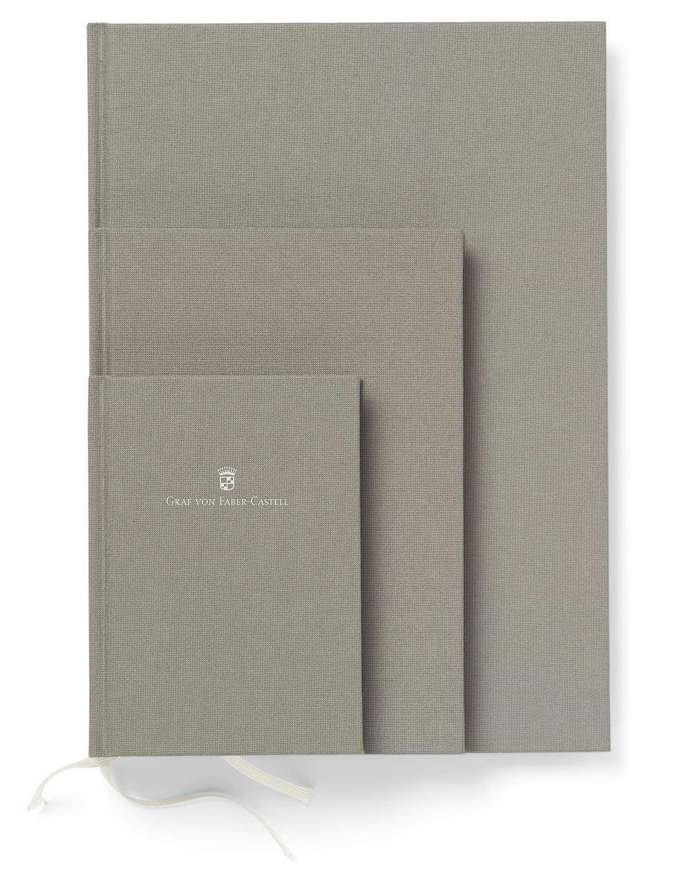 Graf-von-Faber-Castell - Buch mit Leineneinband A4 Stone Grey