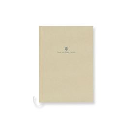Graf-von-Faber-Castell - Buch mit Leineneinband A5 Goldbraun