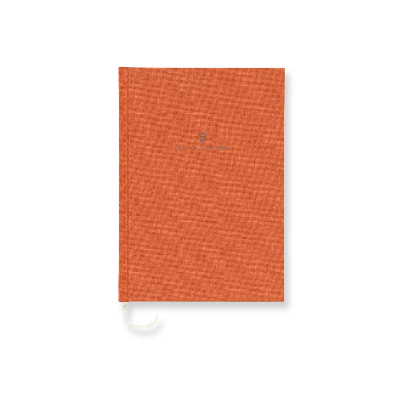Graf-von-Faber-Castell - Buch mit Leineneinband A5 Burned Orange
