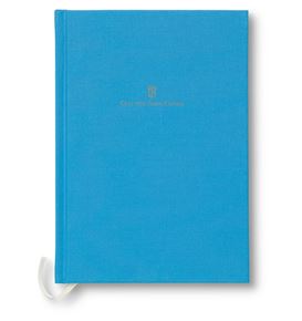 Graf-von-Faber-Castell - Buch mit Leineneinband A5 Gulf Blue