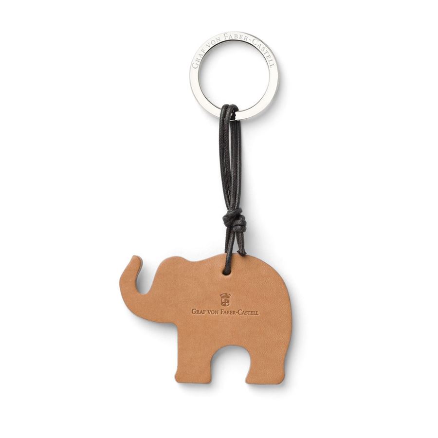 Graf-von-Faber-Castell - Schlüsselanhänger Elefant, Natur