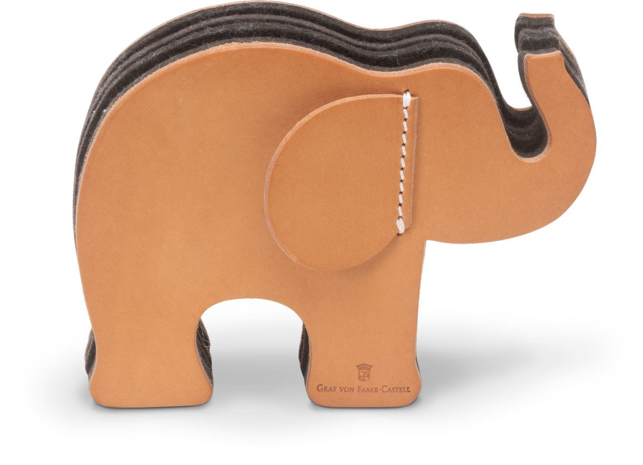 Graf-von-Faber-Castell - Stiftehalter Elefant klein, Natur
