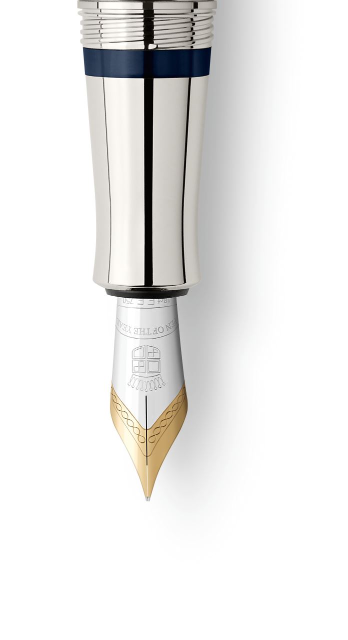 Graf-von-Faber-Castell - Füllfederhalter Pen of the Year 2016 platiniert, Mittel