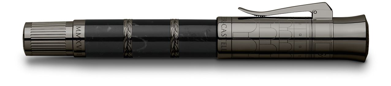 Graf-von-Faber-Castell - Füllfederhalter Pen of the year 2018 Black Edition, Mittel