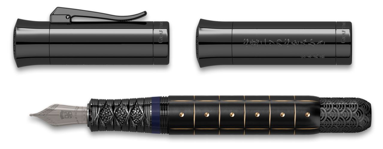 Graf-von-Faber-Castell - Füllfederhalter Pen of the Year 2019 Black Edition, Mittel