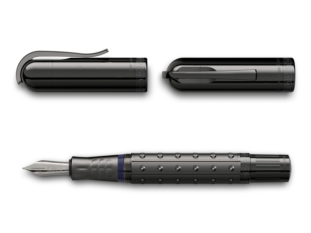 Graf-von-Faber-Castell - Füllfederhalter Pen of the Year 2020 Black Edition, Mittel